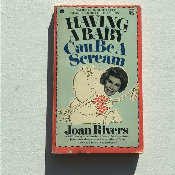 Other - Joan rivers having a baby can be a scream book